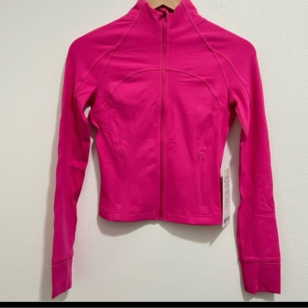 NWT Sold Out Lululemon Sonic Pink Cropped Define Jacket Size:6 - Picture 7 of 12